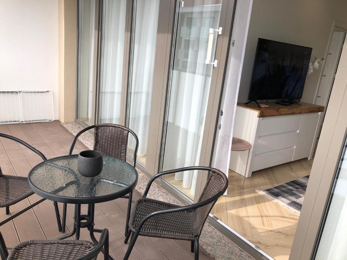 Apartament Superior Blue Przy Plazy- Free Pool, Saunas, Jacuzzi, Fitness, Salzgrotte Kołobrzeg Exteriör bild