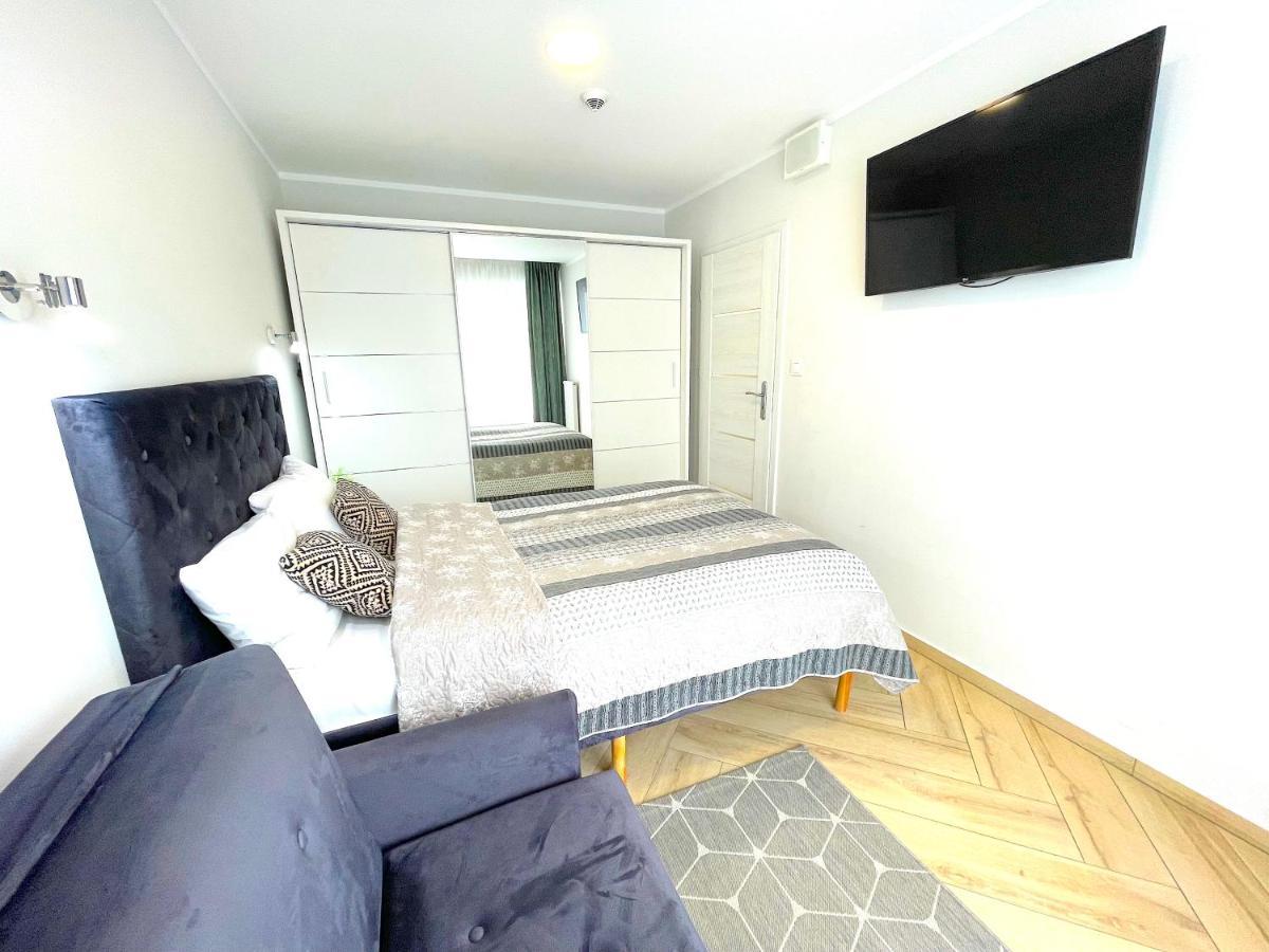 Apartament Superior Blue Przy Plazy- Free Pool, Saunas, Jacuzzi, Fitness, Salzgrotte Kołobrzeg Exteriör bild