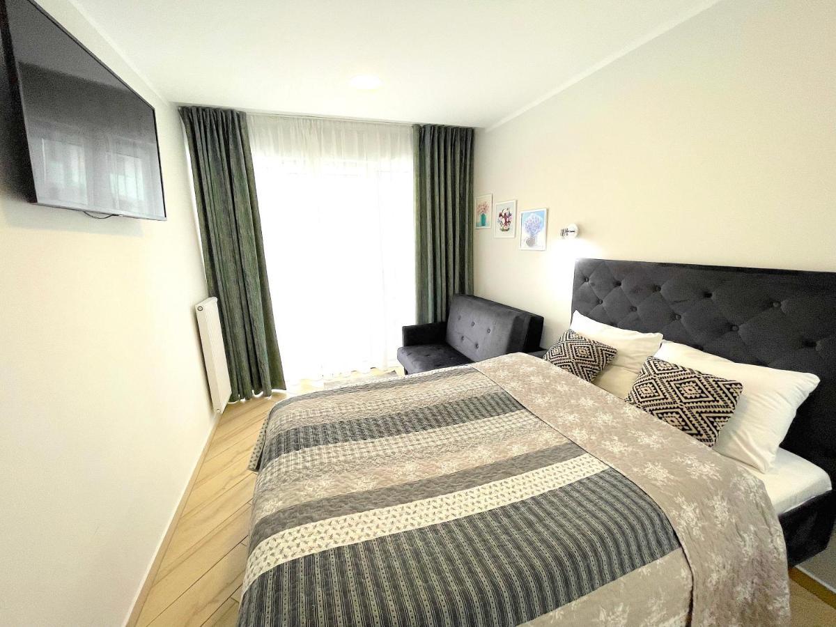 Apartament Superior Blue Przy Plazy- Free Pool, Saunas, Jacuzzi, Fitness, Salzgrotte Kołobrzeg Exteriör bild