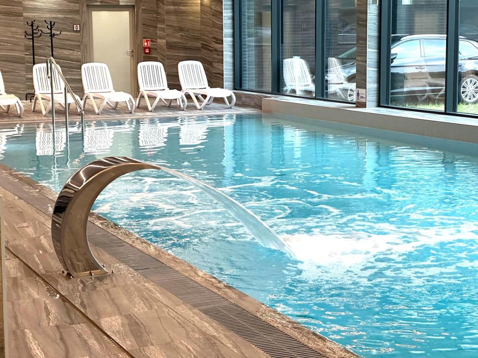 Apartament Superior Blue Przy Plazy- Free Pool, Saunas, Jacuzzi, Fitness, Salzgrotte Kołobrzeg Exteriör bild
