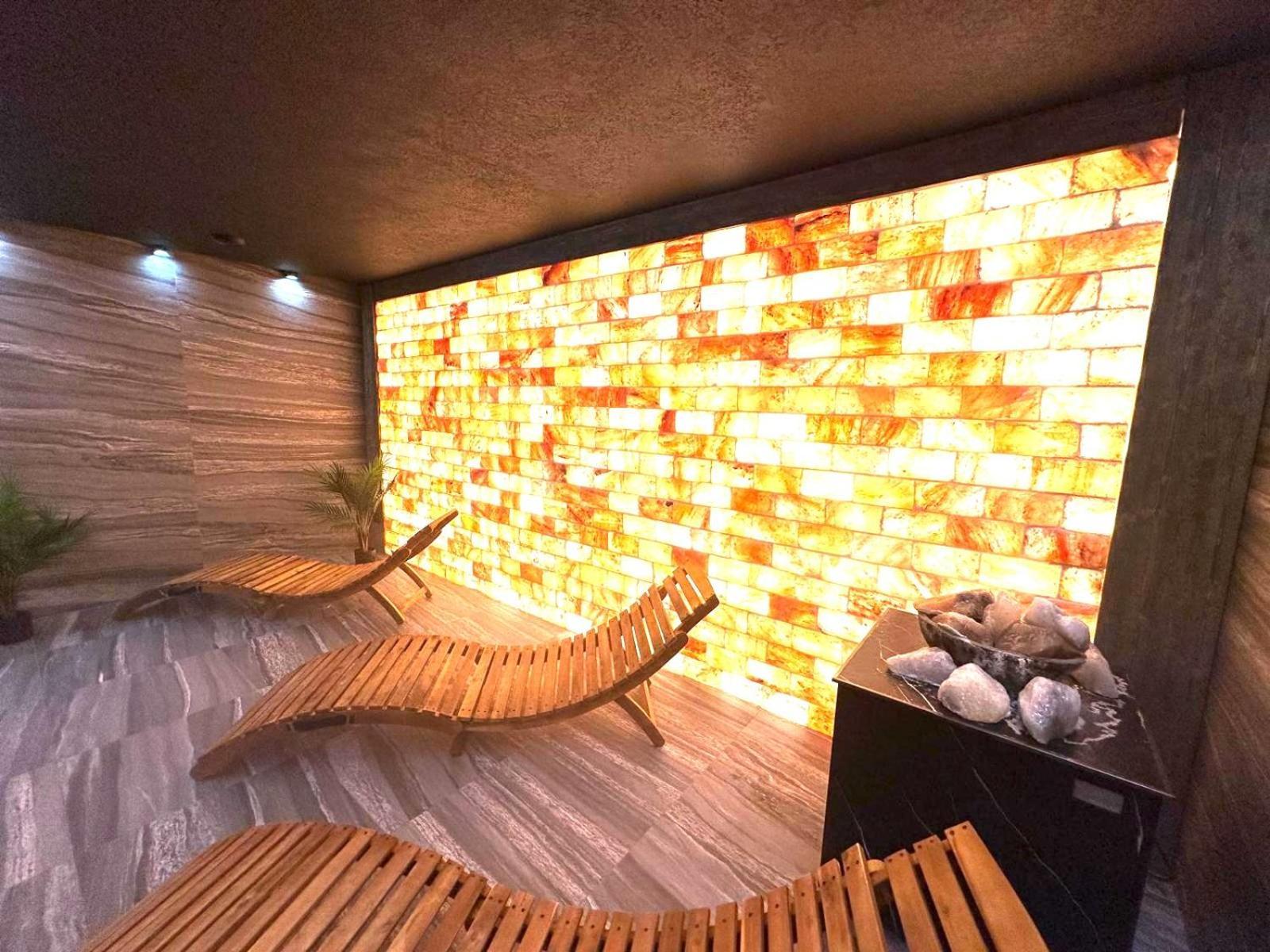 Apartament Superior Blue Przy Plazy- Free Pool, Saunas, Jacuzzi, Fitness, Salzgrotte Kołobrzeg Exteriör bild