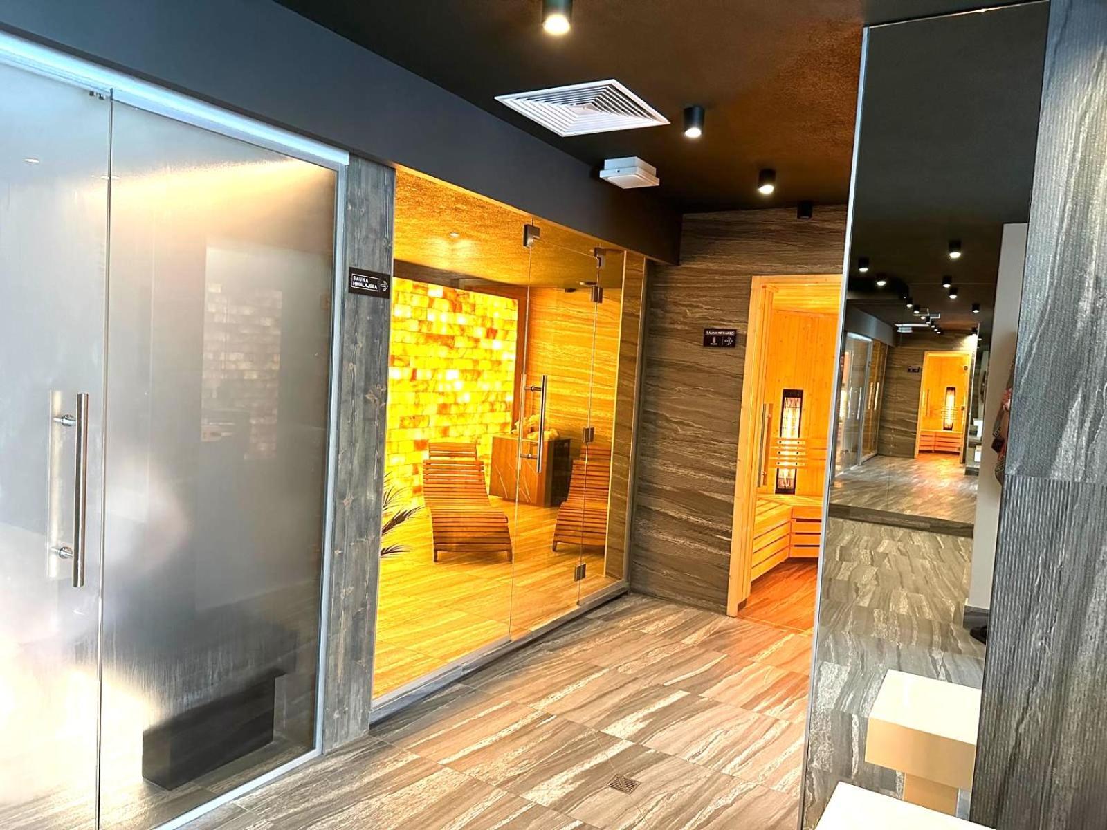 Apartament Superior Blue Przy Plazy- Free Pool, Saunas, Jacuzzi, Fitness, Salzgrotte Kołobrzeg Exteriör bild