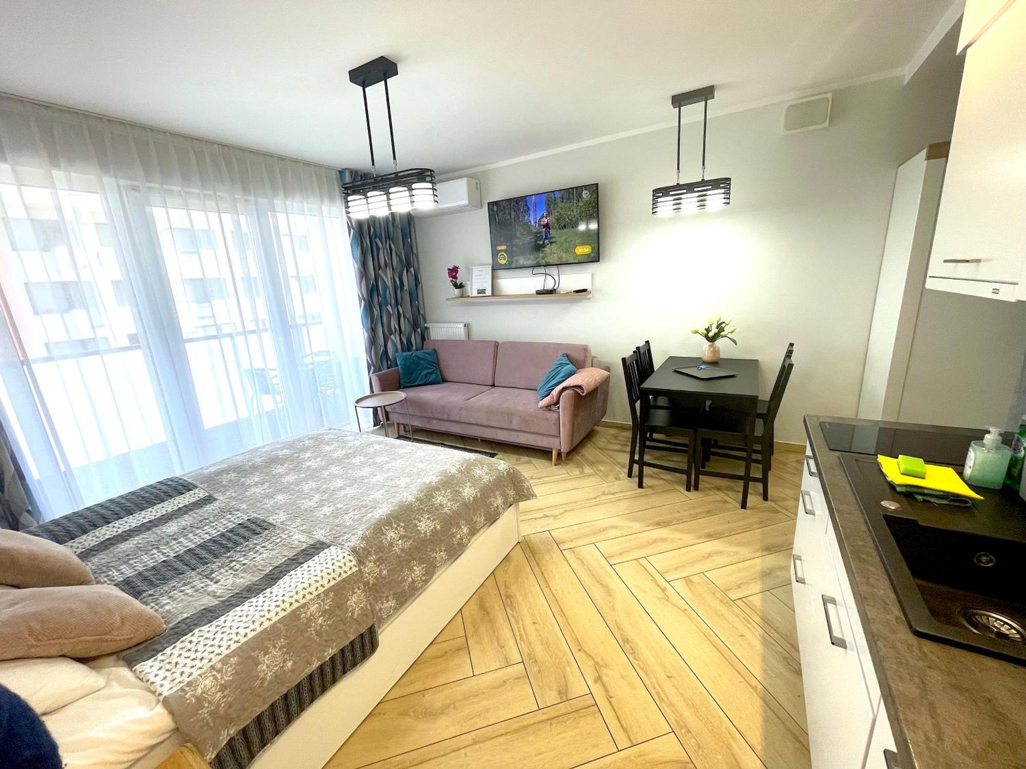 Apartament Superior Blue Przy Plazy- Free Pool, Saunas, Jacuzzi, Fitness, Salzgrotte Kołobrzeg Exteriör bild