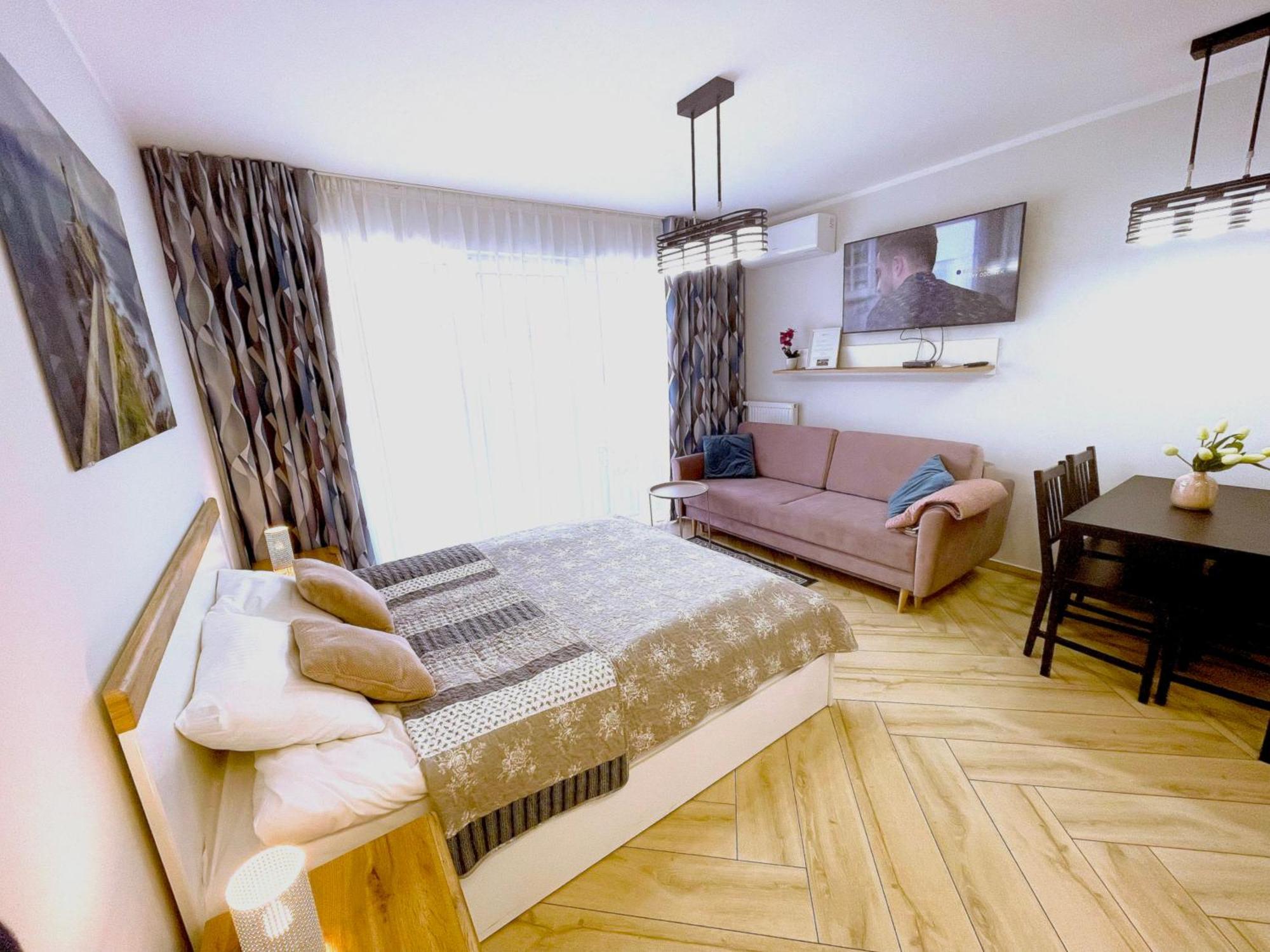 Apartament Superior Blue Przy Plazy- Free Pool, Saunas, Jacuzzi, Fitness, Salzgrotte Kołobrzeg Exteriör bild